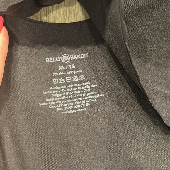 Belly Bandit Seamless Black Bra - Picture 7 of 13